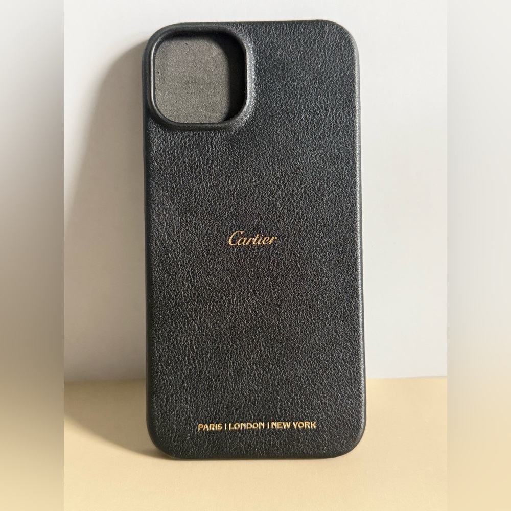 Cartier Black Leather iPhone 11 Pro / Pro Max Case